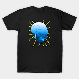 Alien Skull Lightning T-Shirt